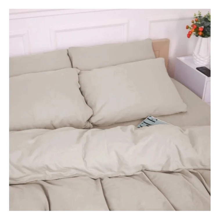 Постільна білизна MirSon 004 Cappuchino Фланель 2 x 160 x 220 Сімейний Євро (2200009649240) — фото 5