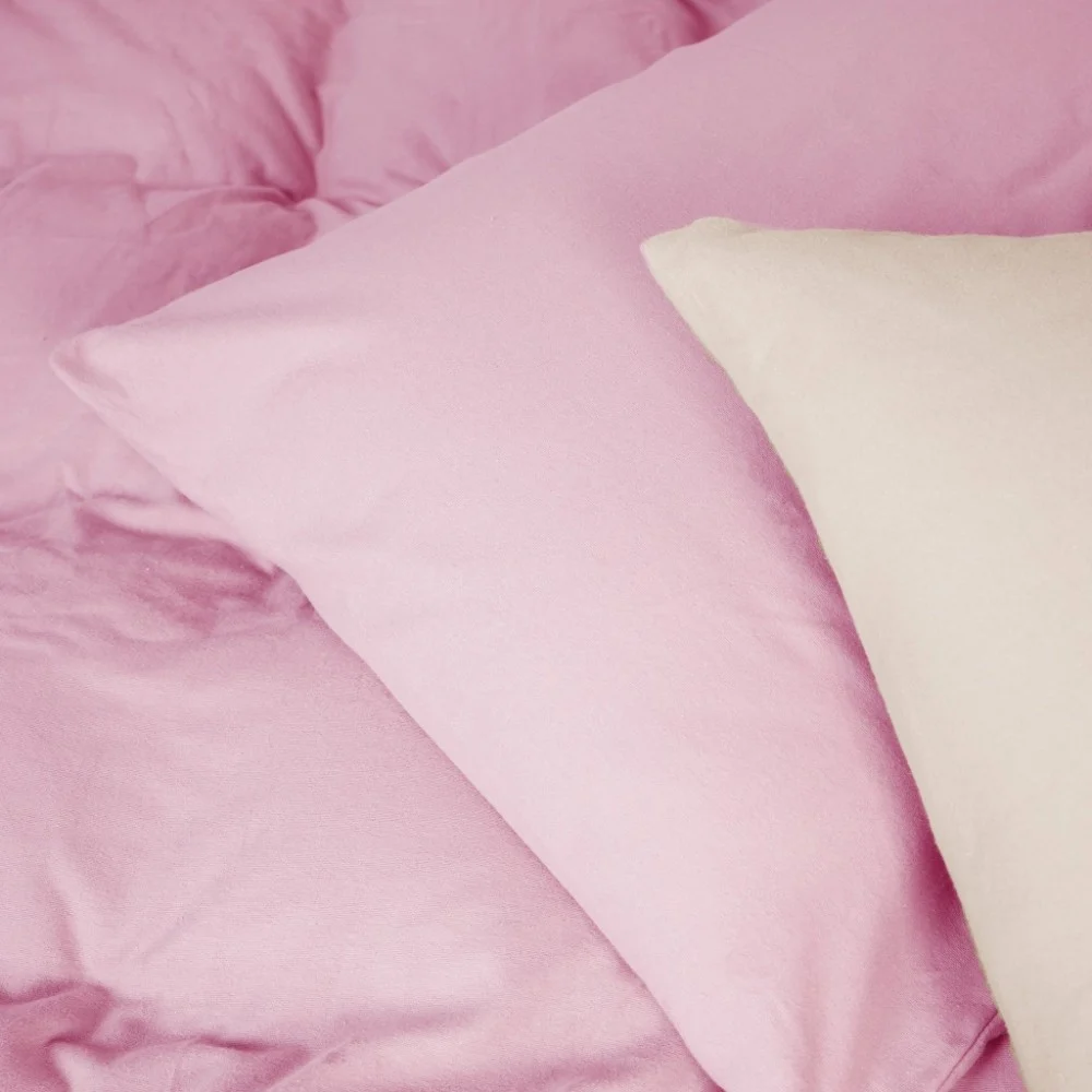 Постільна білизна MirSon 007-008 Milk/Pink Фланель 2 x 160 x 220 Сімейний Євро (2200009659959) — фото 3