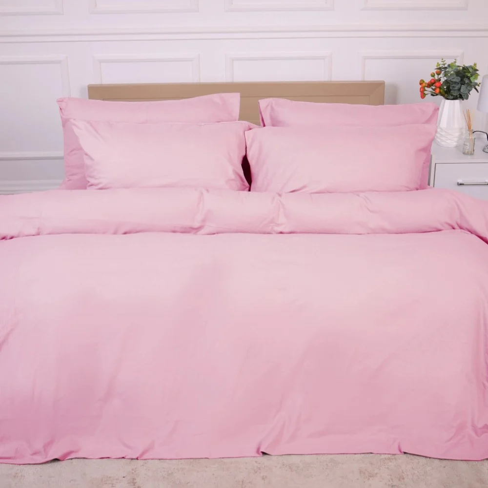 Постільна білизна MirSon 008 Pink Фланель 2 x 160 x 220 Сімейний Євро (2200009651199) — фото 7