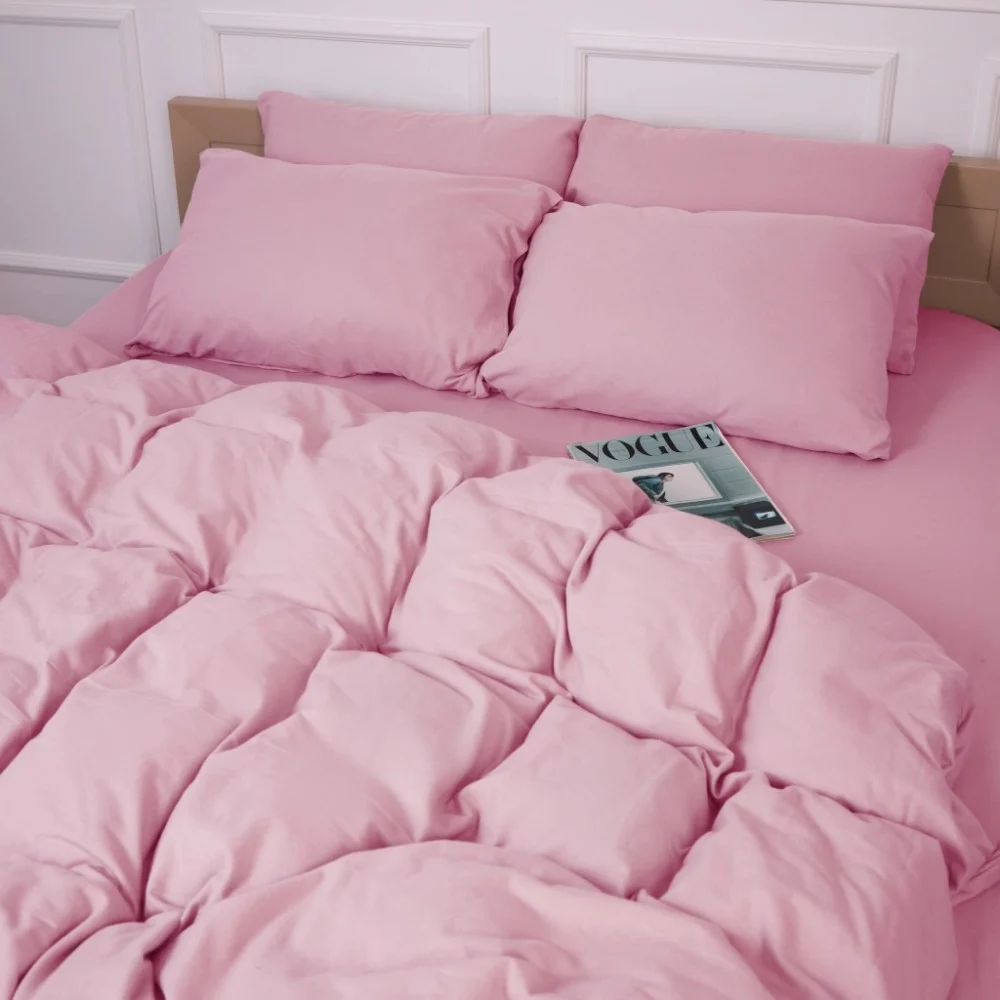 Постільна білизна MirSon 008 Pink Фланель 2 x 160 x 220 Сімейний Євро (2200009651199) — фото 12