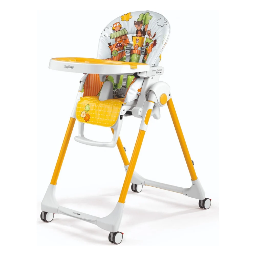 Стілець для годування Peg-Perego Prima Pappa Follow Me Fox & Friends (IH01000000FOX38)