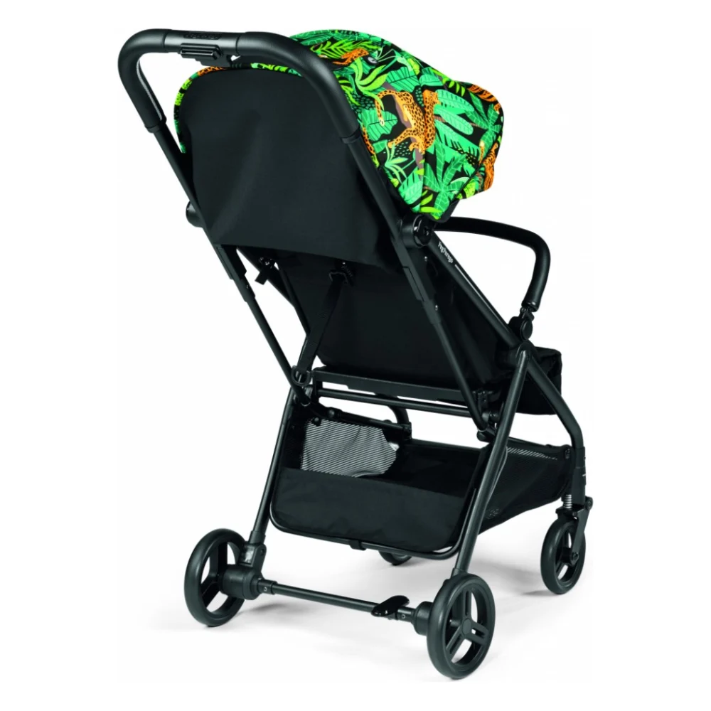 Коляска Peg-Perego Selfie Jaguars чорна з тропічним малюнком (IP22000000JL24RO01) — фото 4