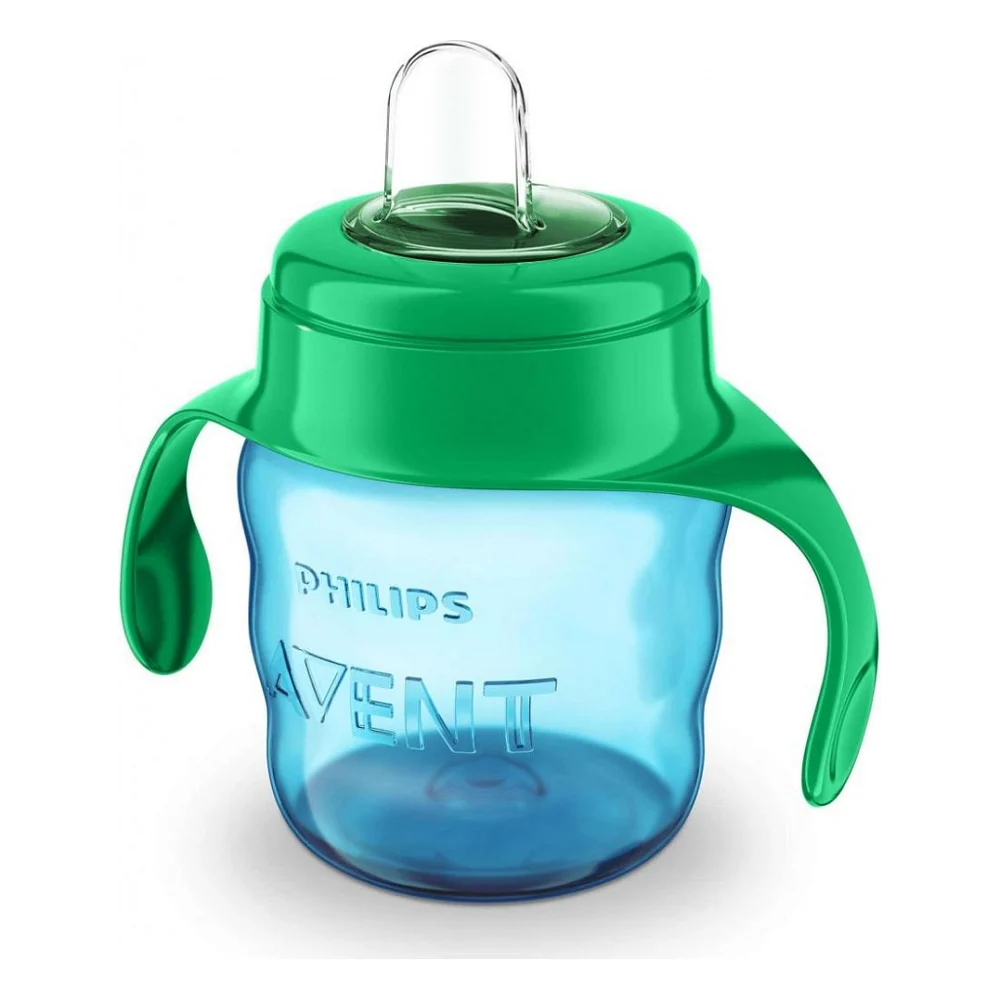 Поїльник-непроливайка Philips AVENT з м'яким носиком 200 мл блакитний, 6 міс+ (SCF551/05)