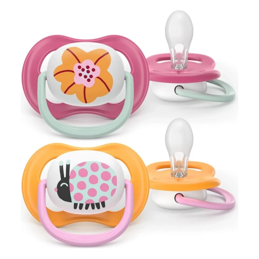 Пустушка Philips AVENT Ultra Air 6-18 місяців 2 шт (SCF080/27)