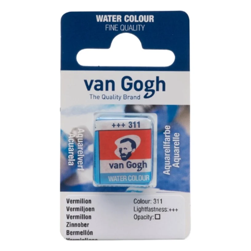 Акварельні фарби Royal Talens Van Gogh (311), Кіновар, кювета (8712079419141)