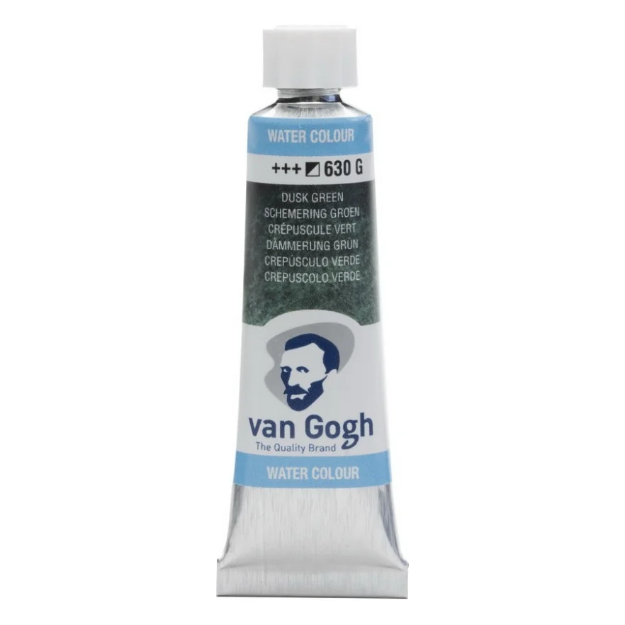 Акварельні фарби Royal Talens Van Gogh (630), Зелений сутінковий, туба 10 мл (8712079418014)