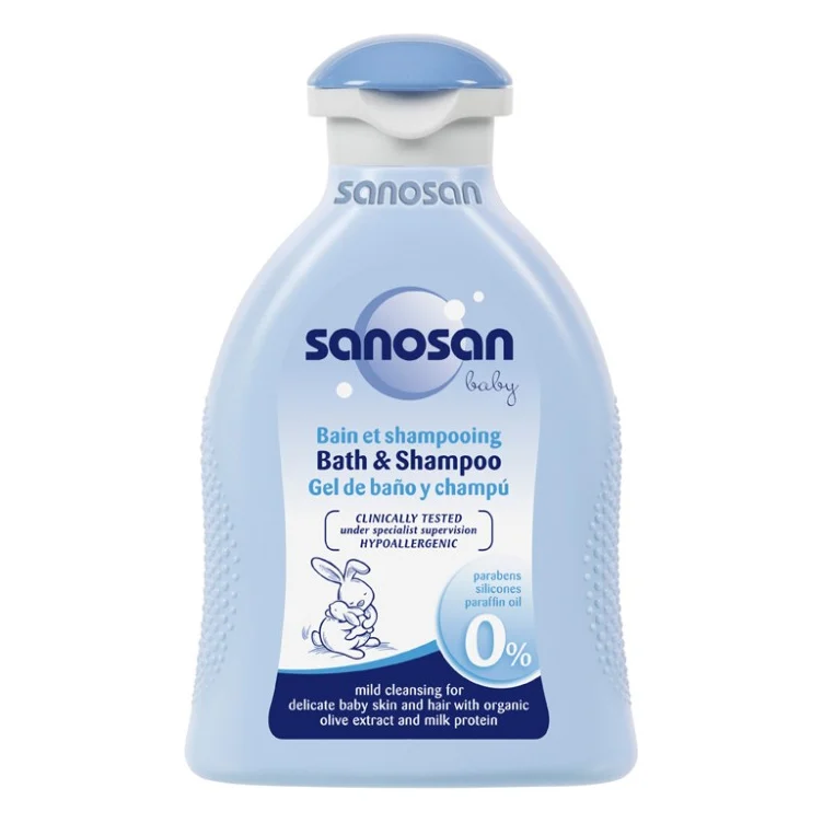 Дитячий шампунь Sanosan 2 в 1 200 мл (4003583190270)