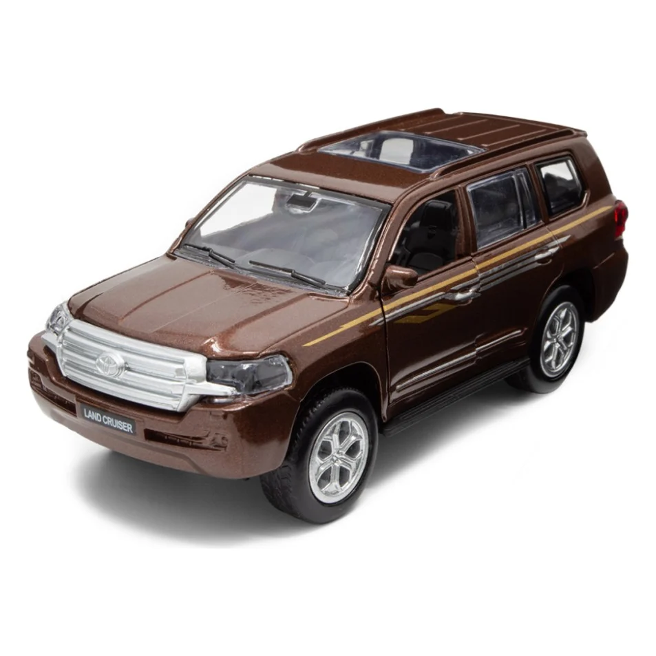 Машина TechnoDrive Toyota Land Cruiser коричневий (KM250420)