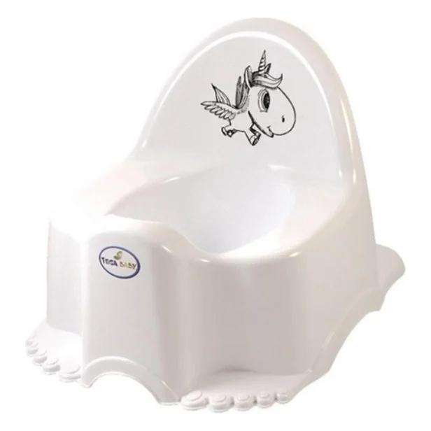 Горщик Tega Baby з музикою Unicorn white (PO-055-103)