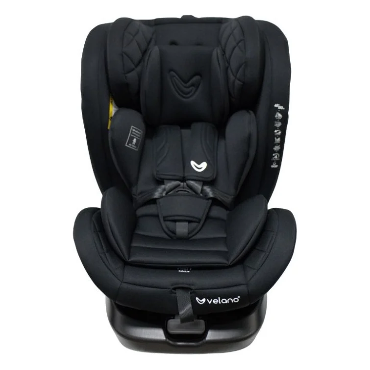 Автокрісло Velano Aura 360° i-Size 40150 см, ISOFIX, black (48415)