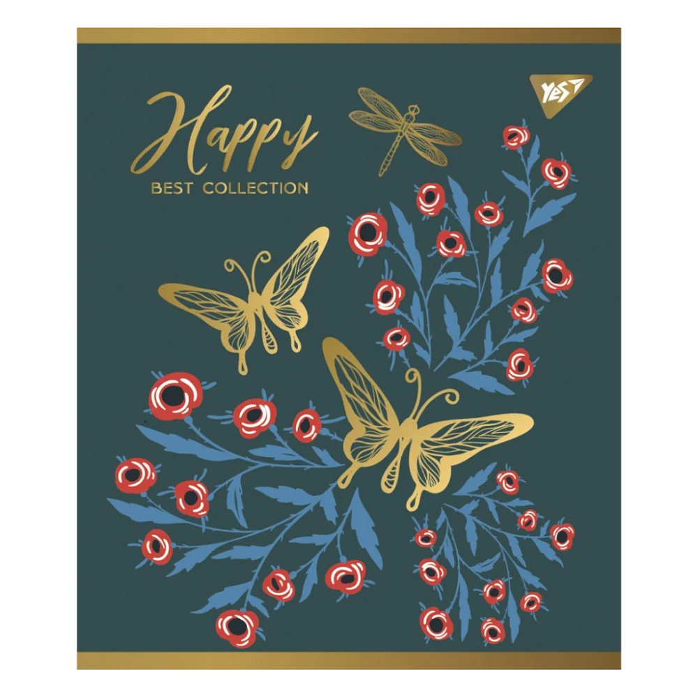 Зошит Yes А5 Happy 96 аркушів клітинка (766901)