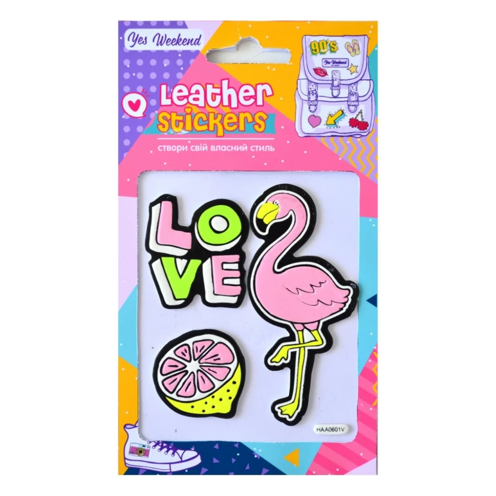 Стікер-наклейка Yes Leather stikers "Flamingo" (531624)