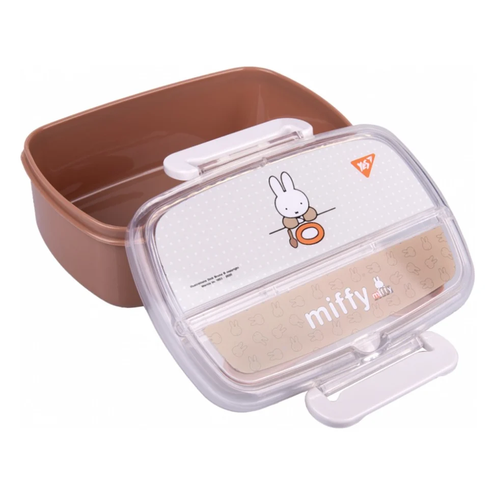Ланч-бокс дитячий Yes Miffy 750 мл з приладдям (708372) — фото 2