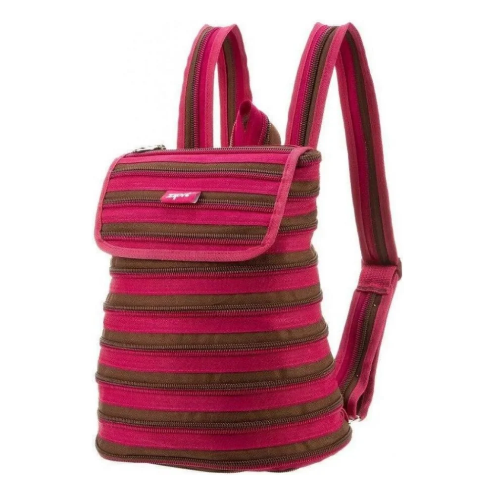Рюкзак шкільний Zipit Zipper Fuchsia Deep Brown (ZBPL-1)