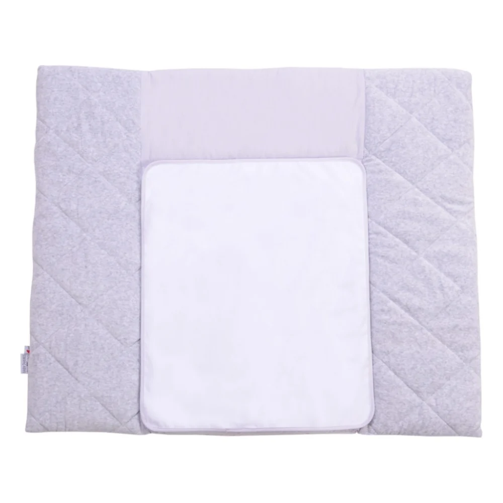 Пеленальний матрацик Верес Velour Grey melange 72х80 см (429.3)