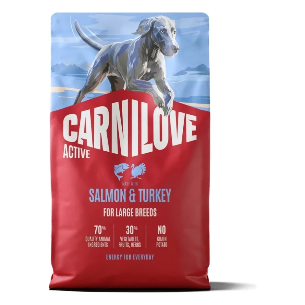 Сухий корм для собак Carnilove Active Salmon & Turkey Large Breed 4 кг (8595602581320)