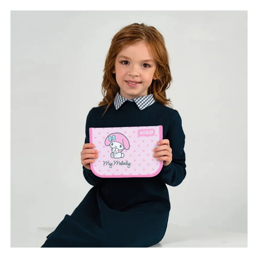 Пенал Kite Hello Kitty 621 HK-3, без наповнення, 1 відділення, 1 відворот (HK26-621-3) — фото 7