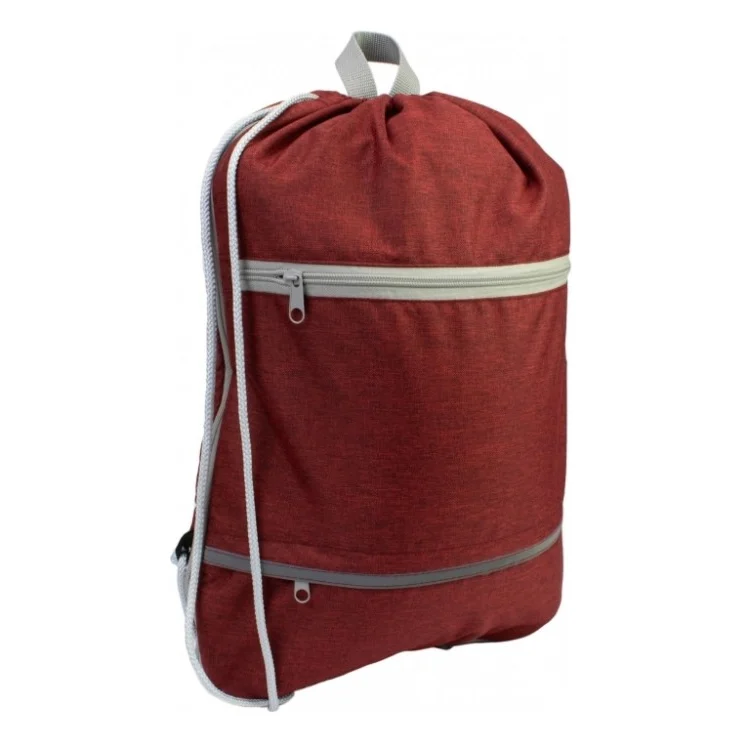 Сумка для взуття Cool For School з 2 блискавками з розширенням "CFS", бордо (CF85759-18)