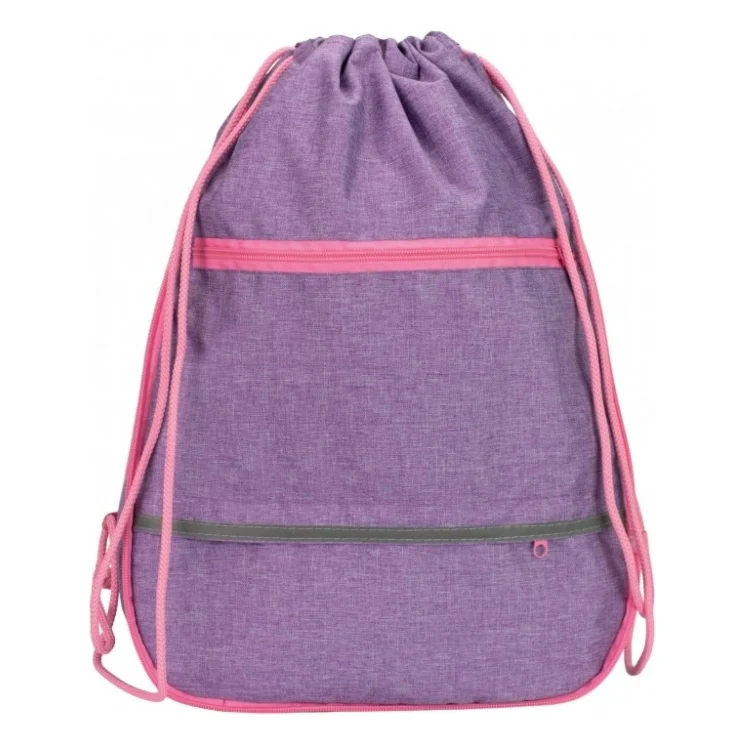 Сумка для взуття Cool For School з 2 блискавками з розширенням "CFS", фіолетова (CF85759-12)