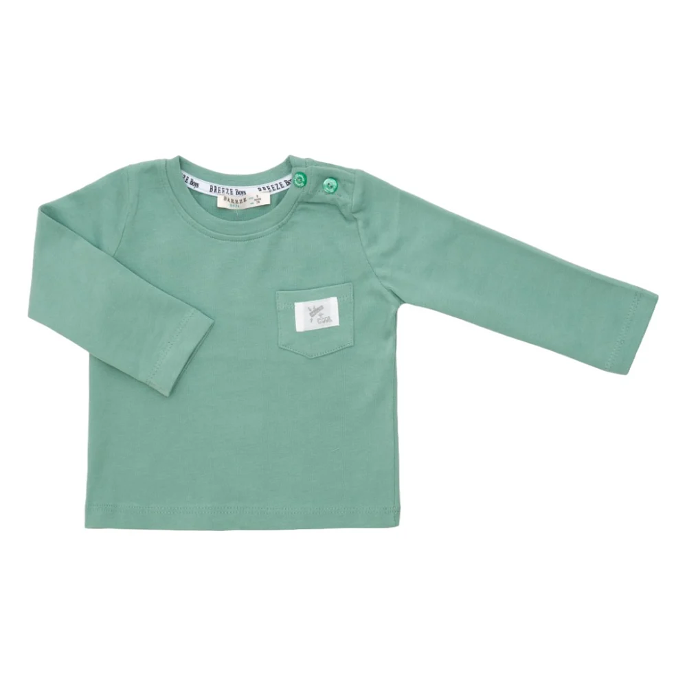 Кофта дитяча Breeze з кишенькою (20826-98B-green)