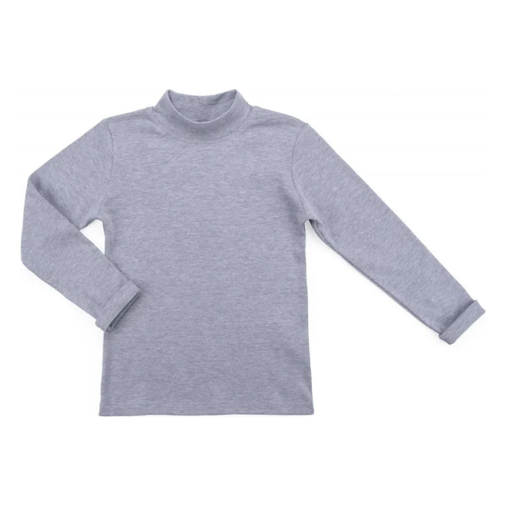 Кофта дитяча Breeze з коміром стійкою (1013-140-gray)