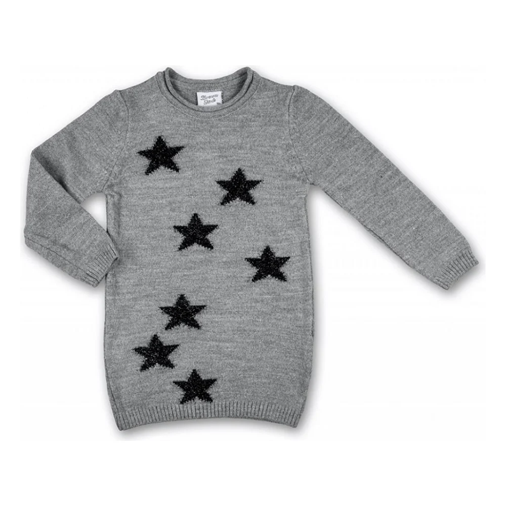 Кофта дитяча Breeze джемпер сірий меланж із зірочками (T-104-98G-gray)