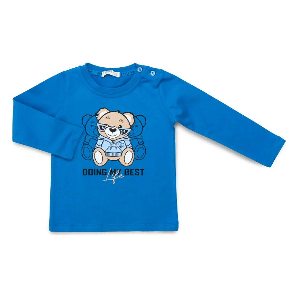 Кофта дитяча Breeze з ведмедиком (21468-92B-blue)