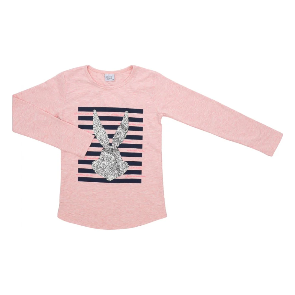Кофта дитяча Breeze із зайчиком (9710-140G-pink)