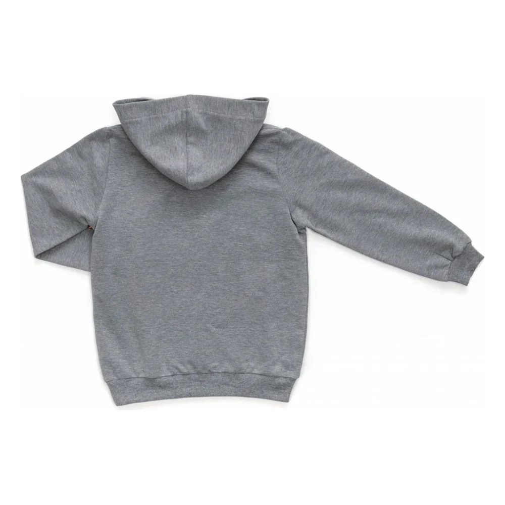 Кофта дитяча Breeze худі з капюшоном (15216-128B-gray) — фото 2