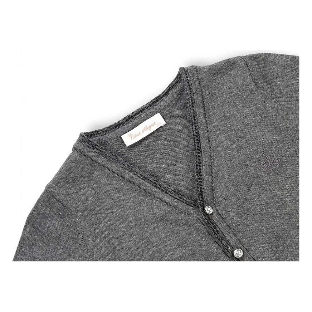 Кофта дитяча Breeze на ґудзиках (V-1306-134G-gray) — фото 3