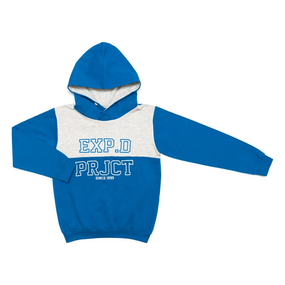 Кофта дитяча Breeze з капюшоном (12025-140B-blue)
