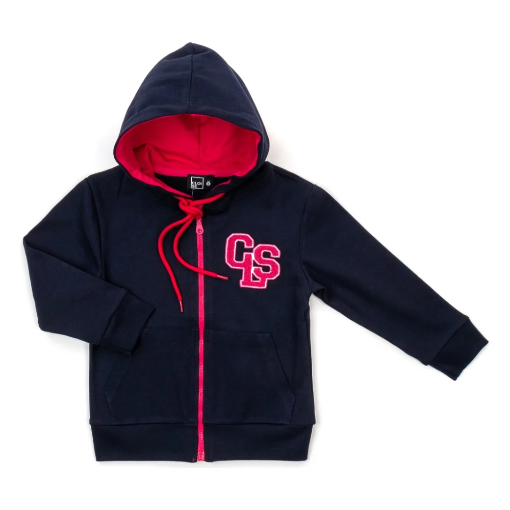 Кофта дитяча Cloise на блискавці (CLO124002-116-blue)