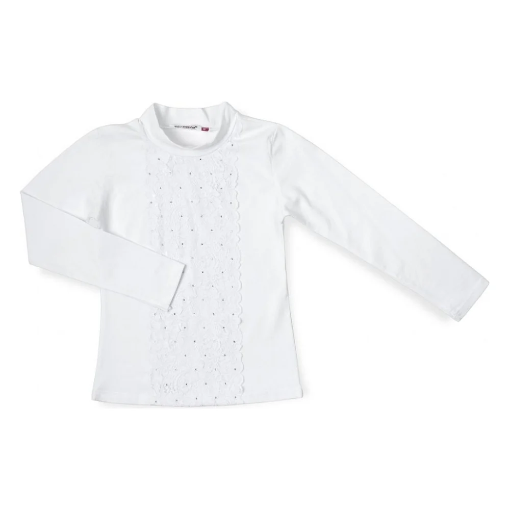 Кофта дитяча Matilda з мереживом (8433-164G-white)