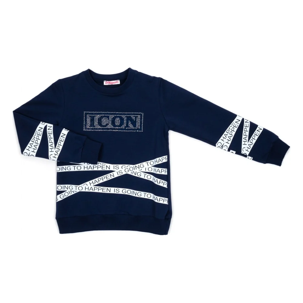 Кофта дитяча Monili "ICON" (8191-140G-blue)
