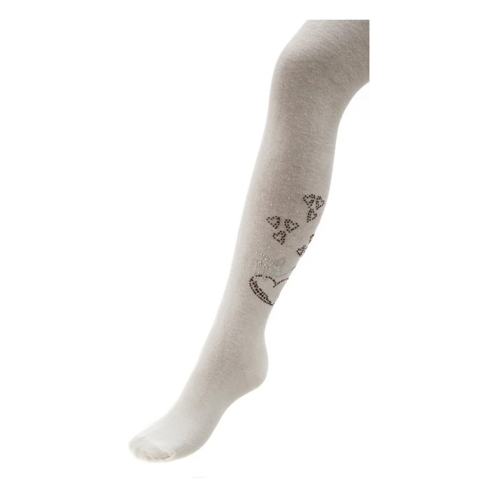 Колготки дитячі BNM зі стразами (M0C0302-1174-5G-beige)