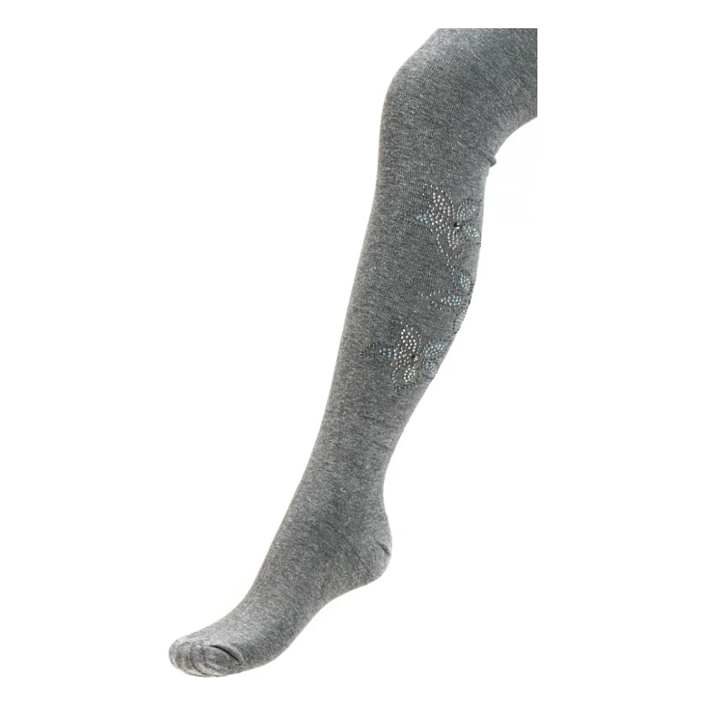 Колготки дитячі BNM зі стразами (M0C0302-1075-13G-darkgray)