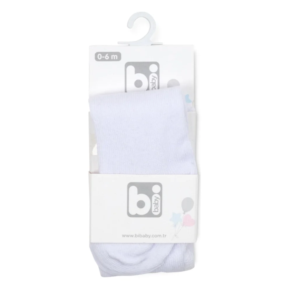 Колготки дитячі Bibaby однотонні (68120-80-white)