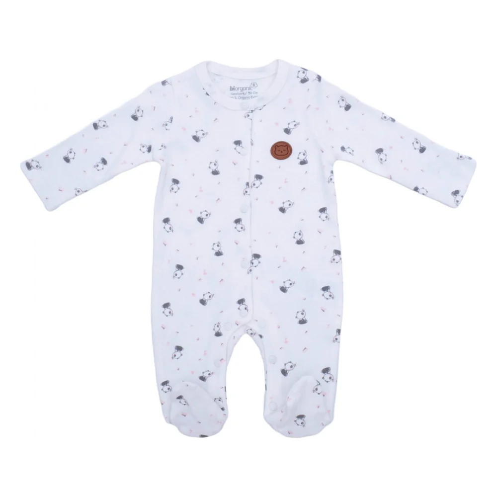 Чоловічок дитячий Bibaby з ведмедиками (60528-56-cream)