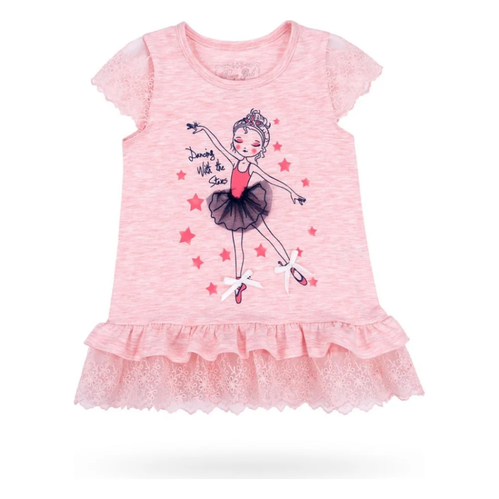 Плаття дитяче Breeze з балеринкою (10735-86G-peach)