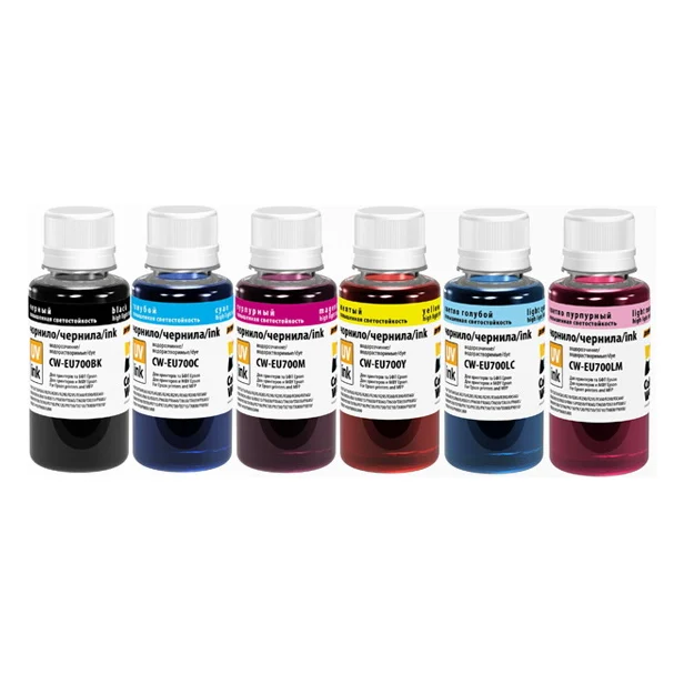 Чорнило ColorWay Epson L800 (6х100) BK/С/M/LС/LM/Y (CW-EU800SET01)