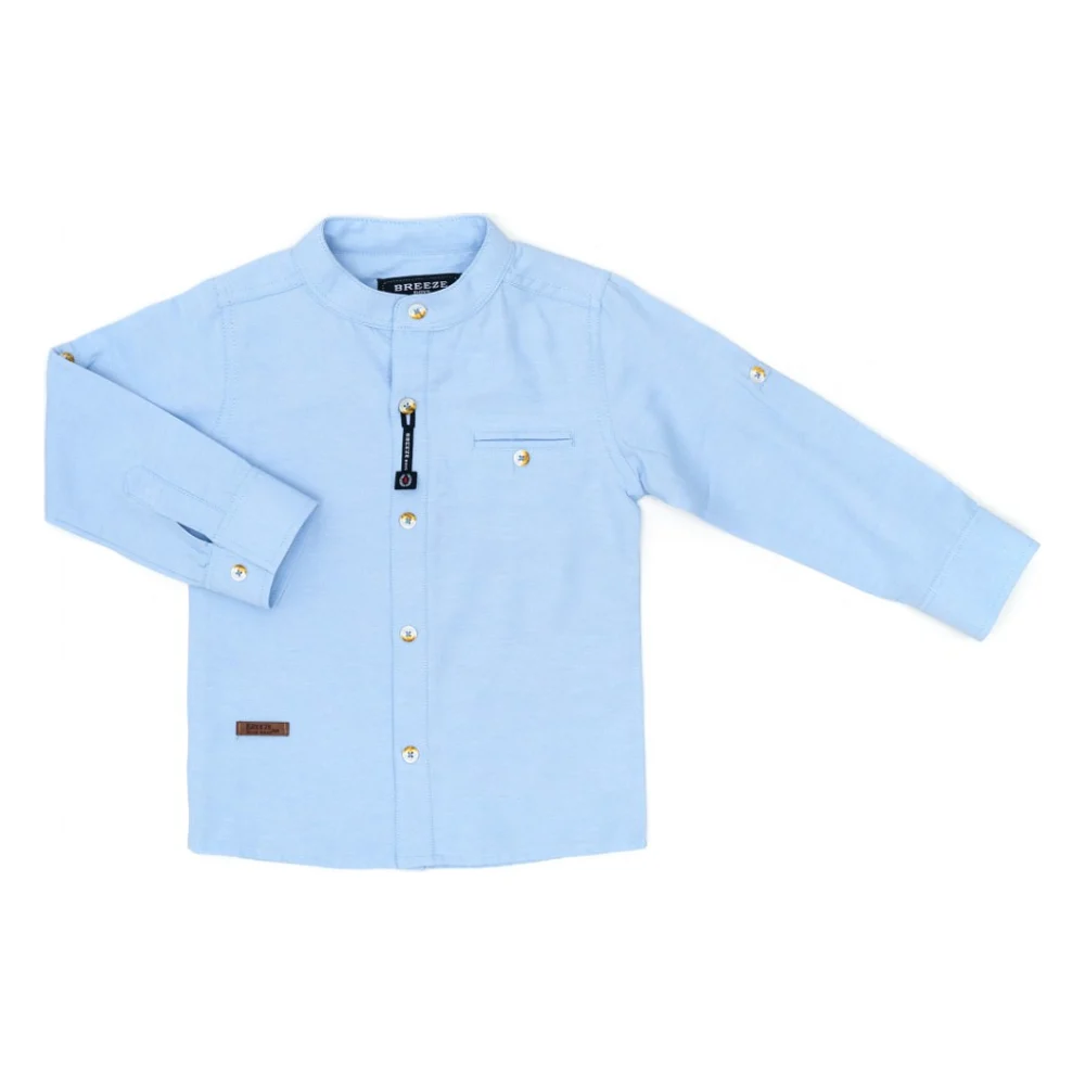 Сорочка дитяча Breeze з довгим рукавом (G-456-98B-blue)