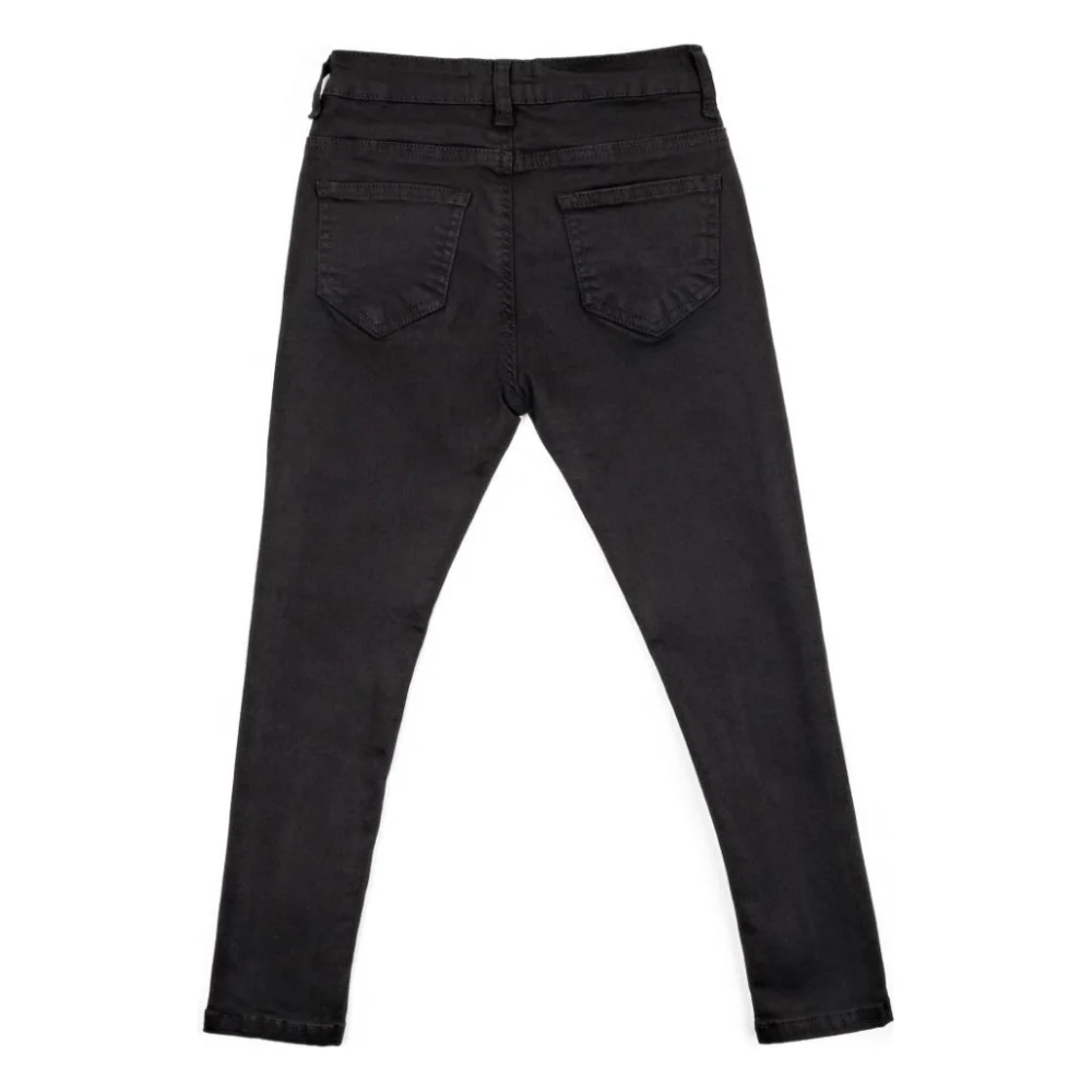 Штани дитячі Breeze джинсові завужені (13212-140G-black) — фото 2