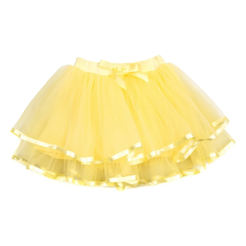 Спідниця дитяча Breeze фатинова багатошарова (7362-134G-yellow)