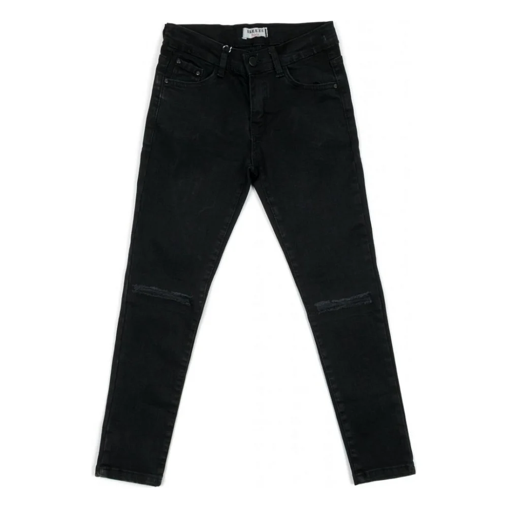 Джинси дитячі Breeze з дірками (20214-134G-black)
