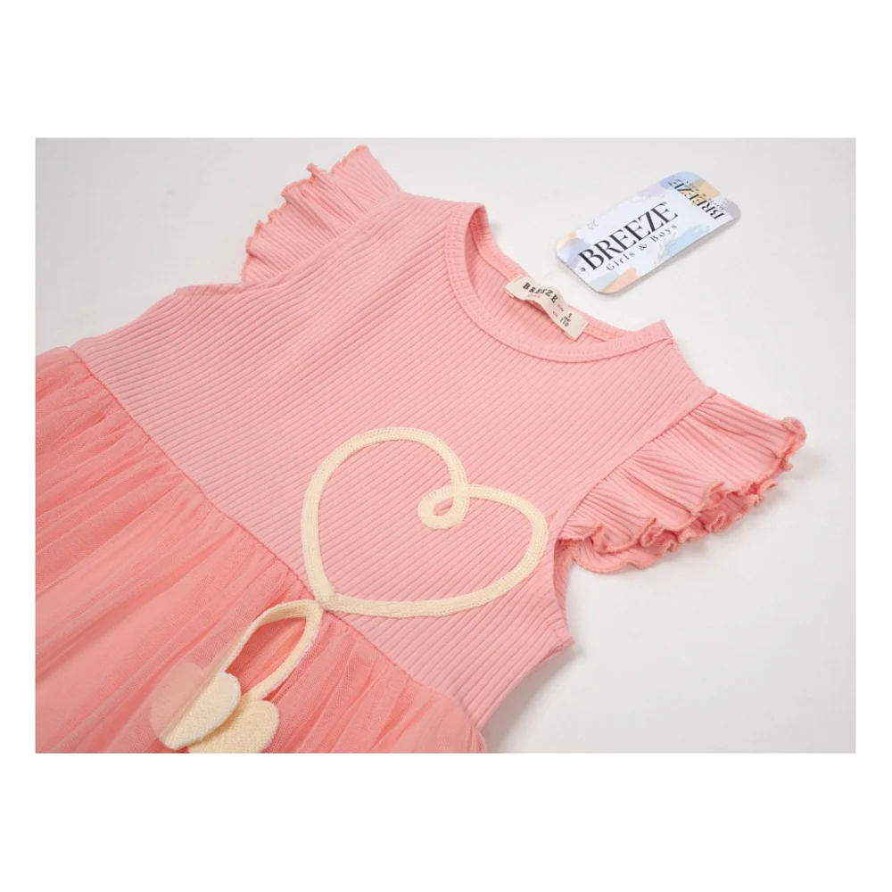 Плаття дитяче Breeze з фатиновою спідницею (21744-128G-peach) — фото 3