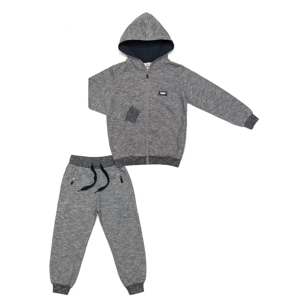 Спортивний костюм дитячий Breeze з капюшоном (9486-104B-gray)