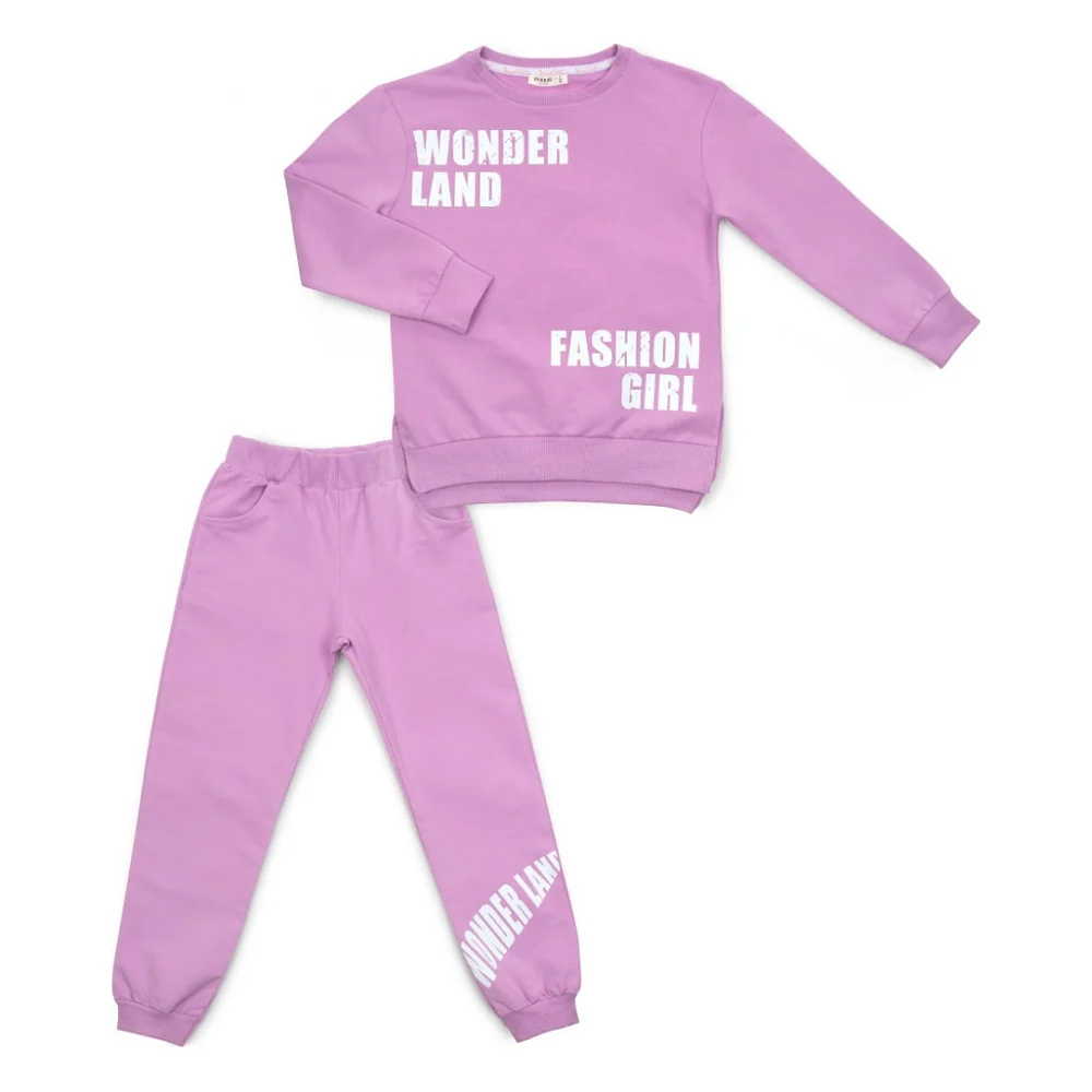 Спортивний костюм дитячий Breeze "WONDER LAND" (16071-152G-purple)