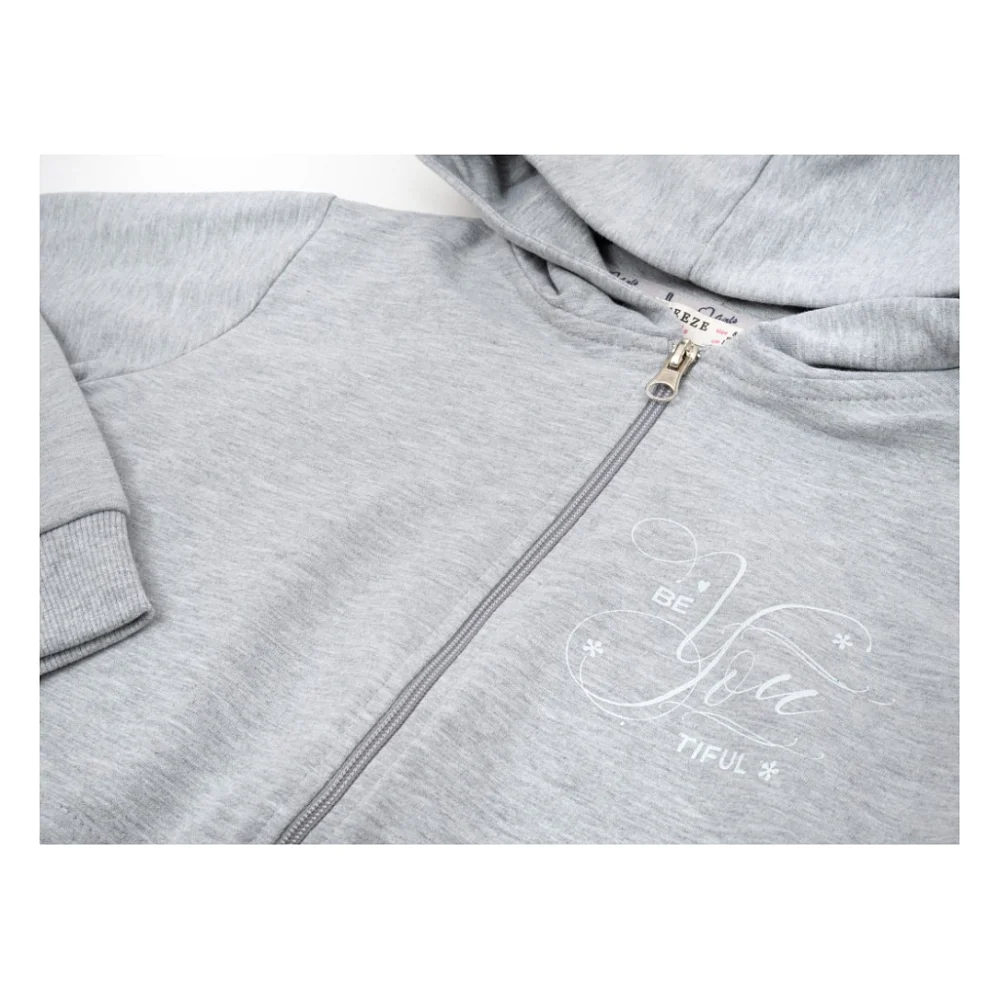 Спортивний костюм дитячий Breeze BE YOU TIFUL (22099-152G-gray) — фото 6