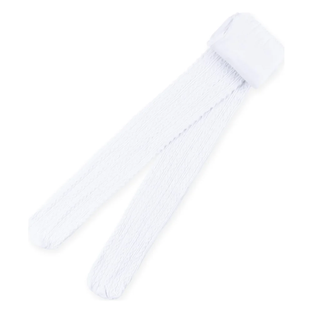 Колготки дитячі Bross в коси (2561-5-6G-white)