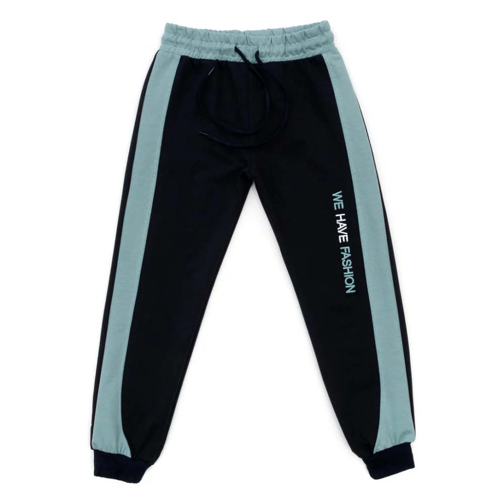 Штани дитячі Joi спортивні з лампасами (979-158G-blue)